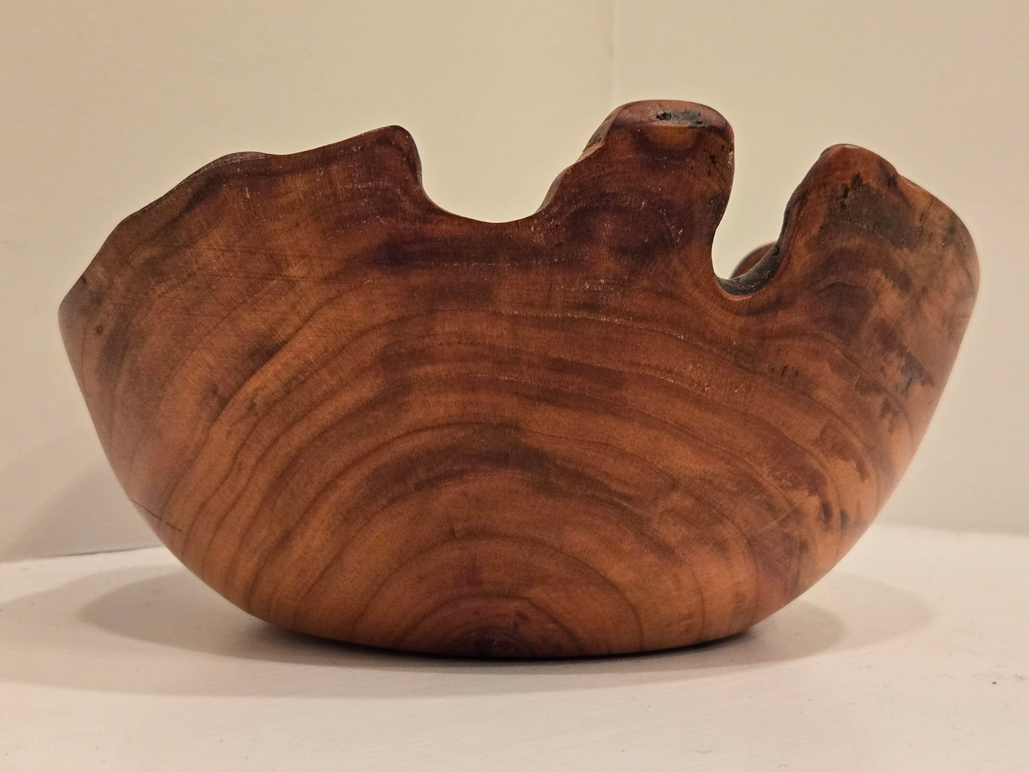 Live Edge Plum Wood Bowl $40.00