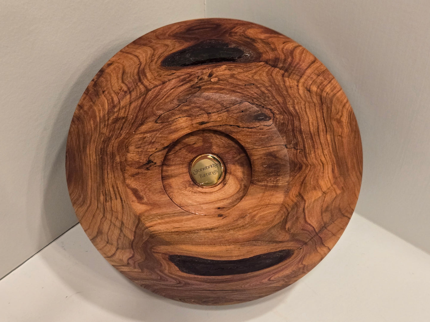 Live Edge Plum Wood Bowl $40.00