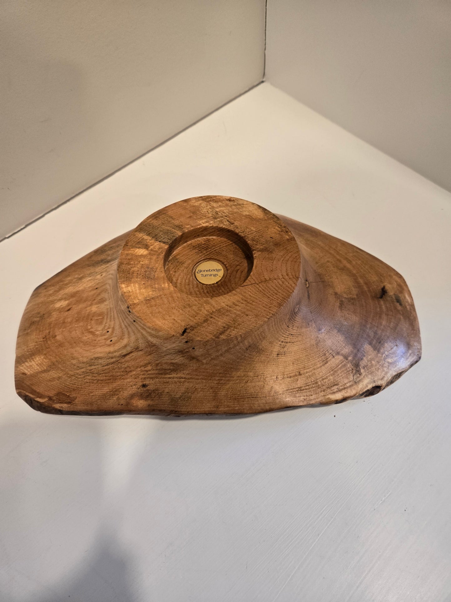 Double Wing Live Edge Ash Bowl $40.00