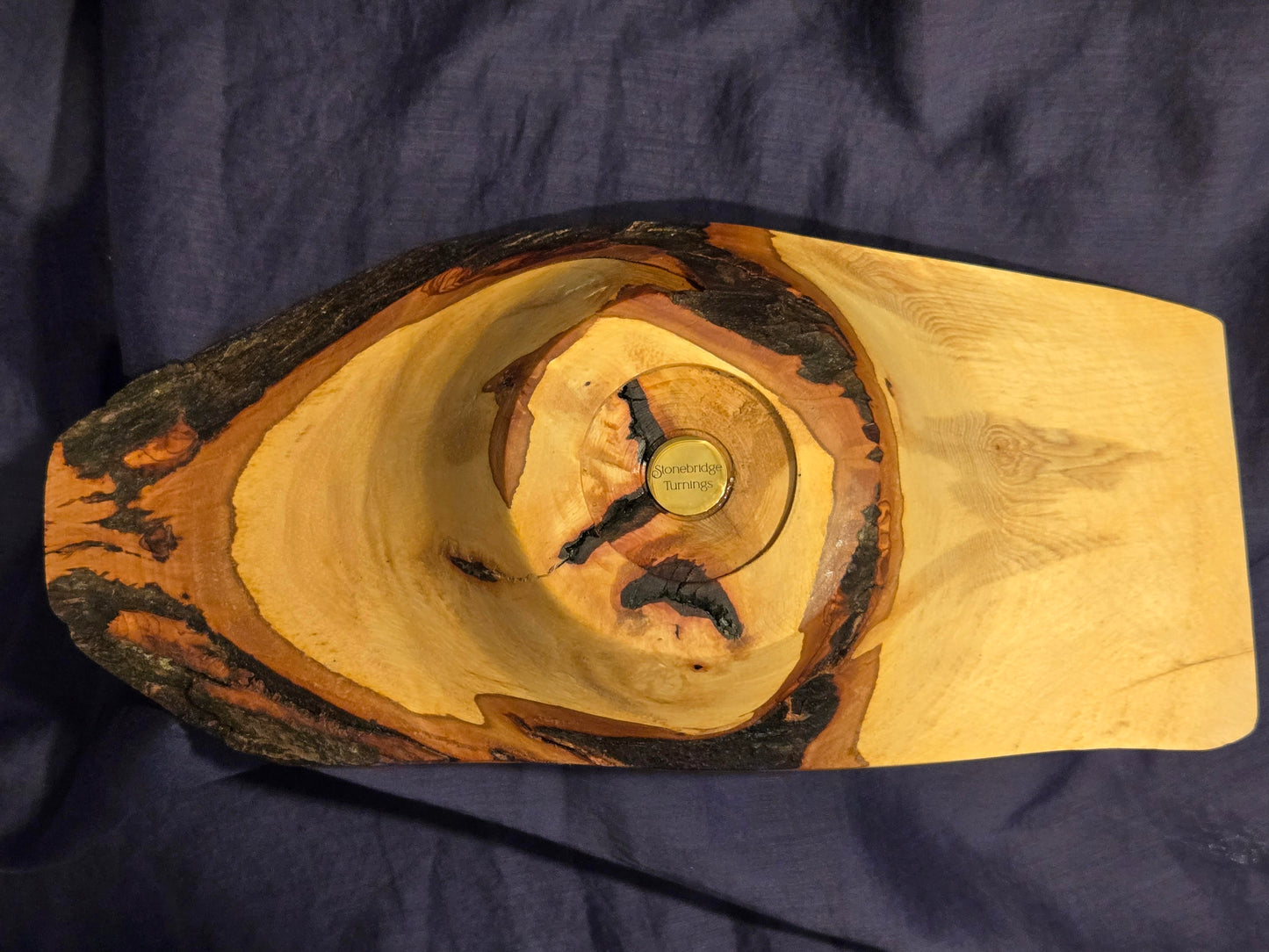 Double Wing Bowl – Hickory $40.00