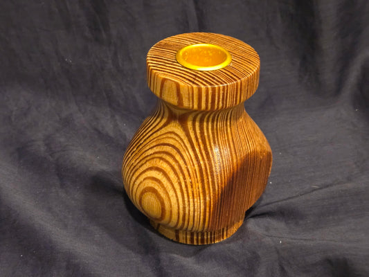 Candle Stick – 4” Yellow Pine (3)					$15.00