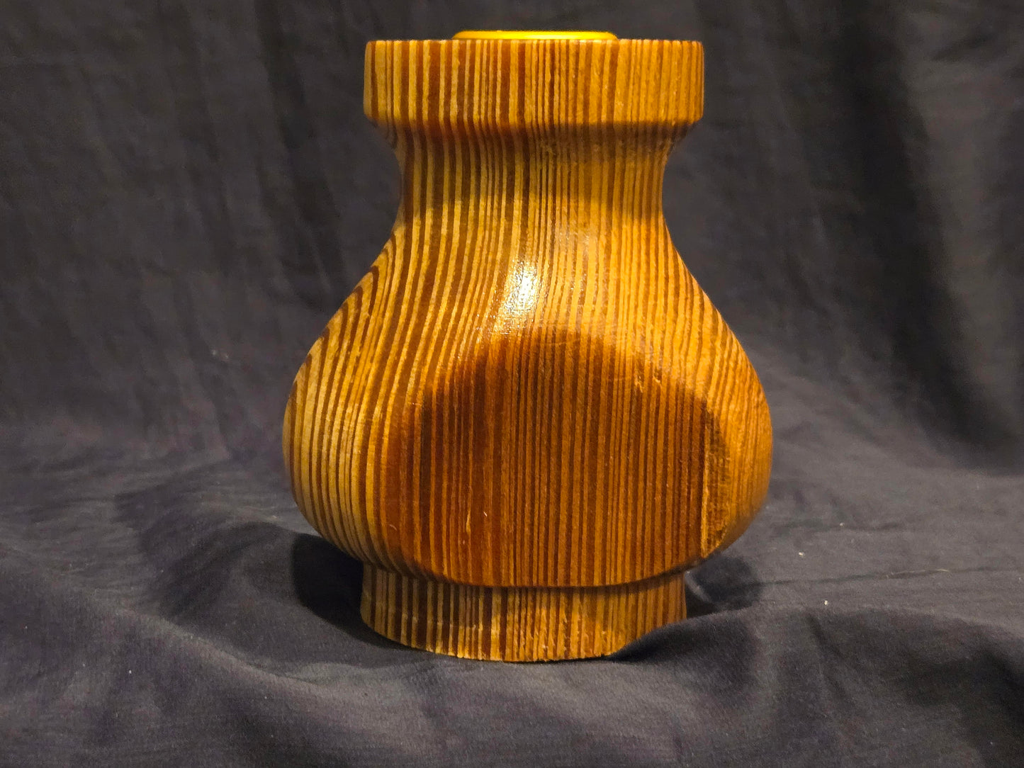Candle Stick – 4” Yellow Pine (3)					$15.00
