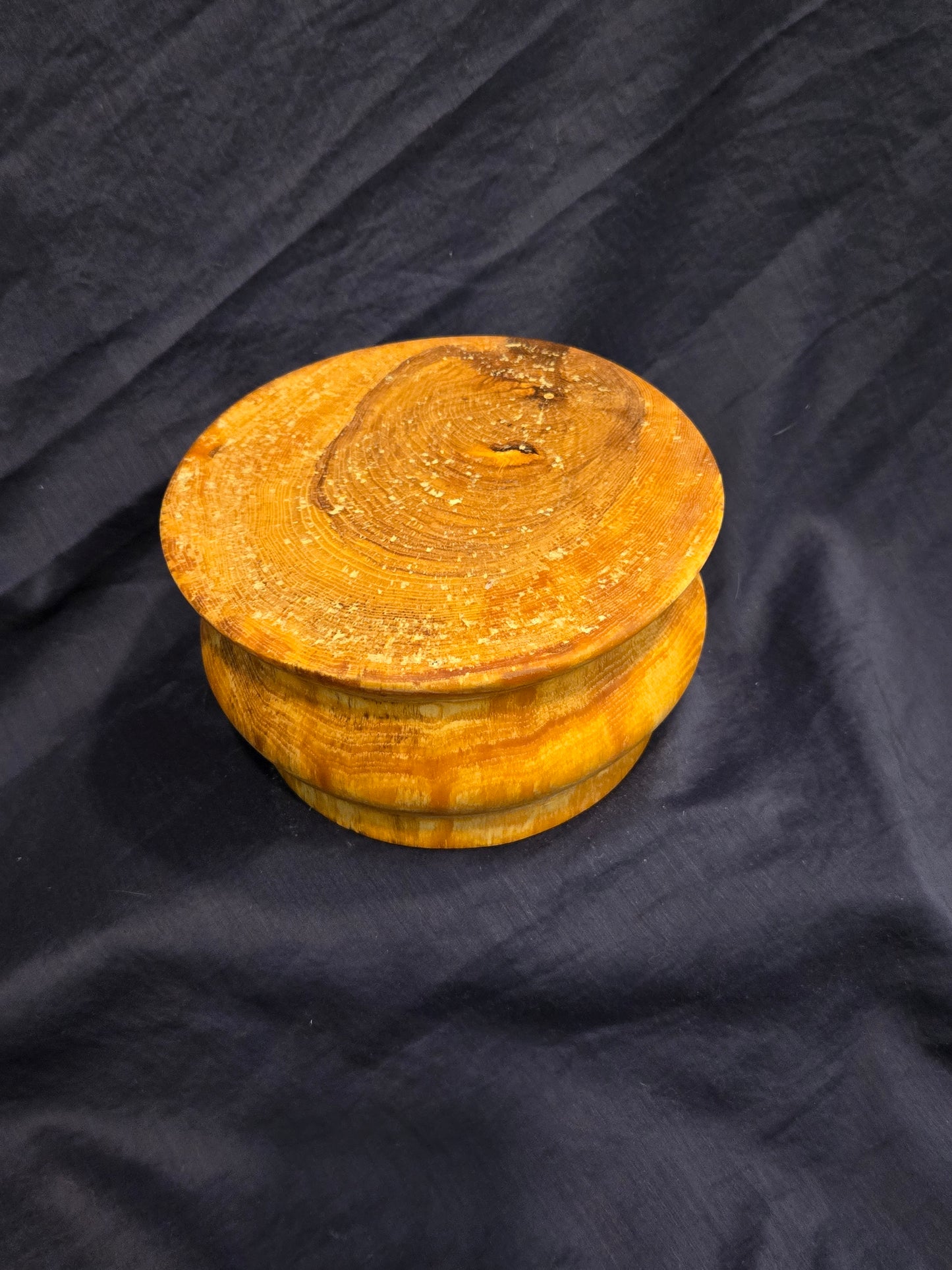 Candle Stand – 6.75” Choke Cherry Wood				$40.00
