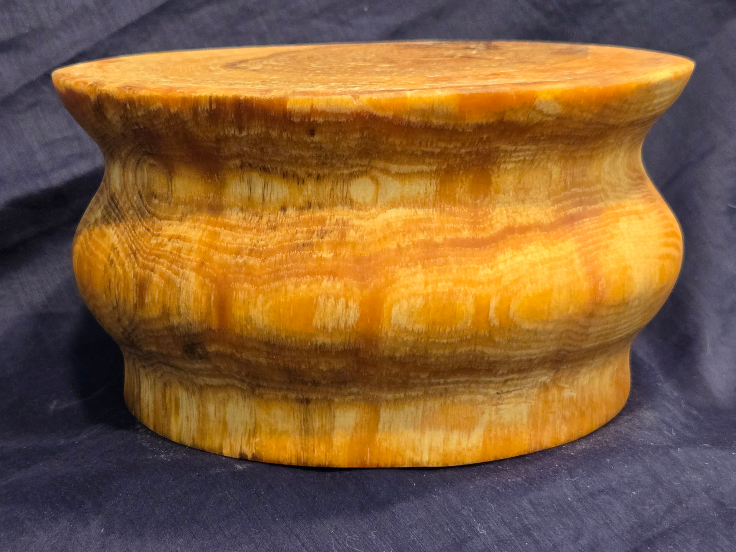 Candle Stand – 6.75” Choke Cherry Wood				$40.00