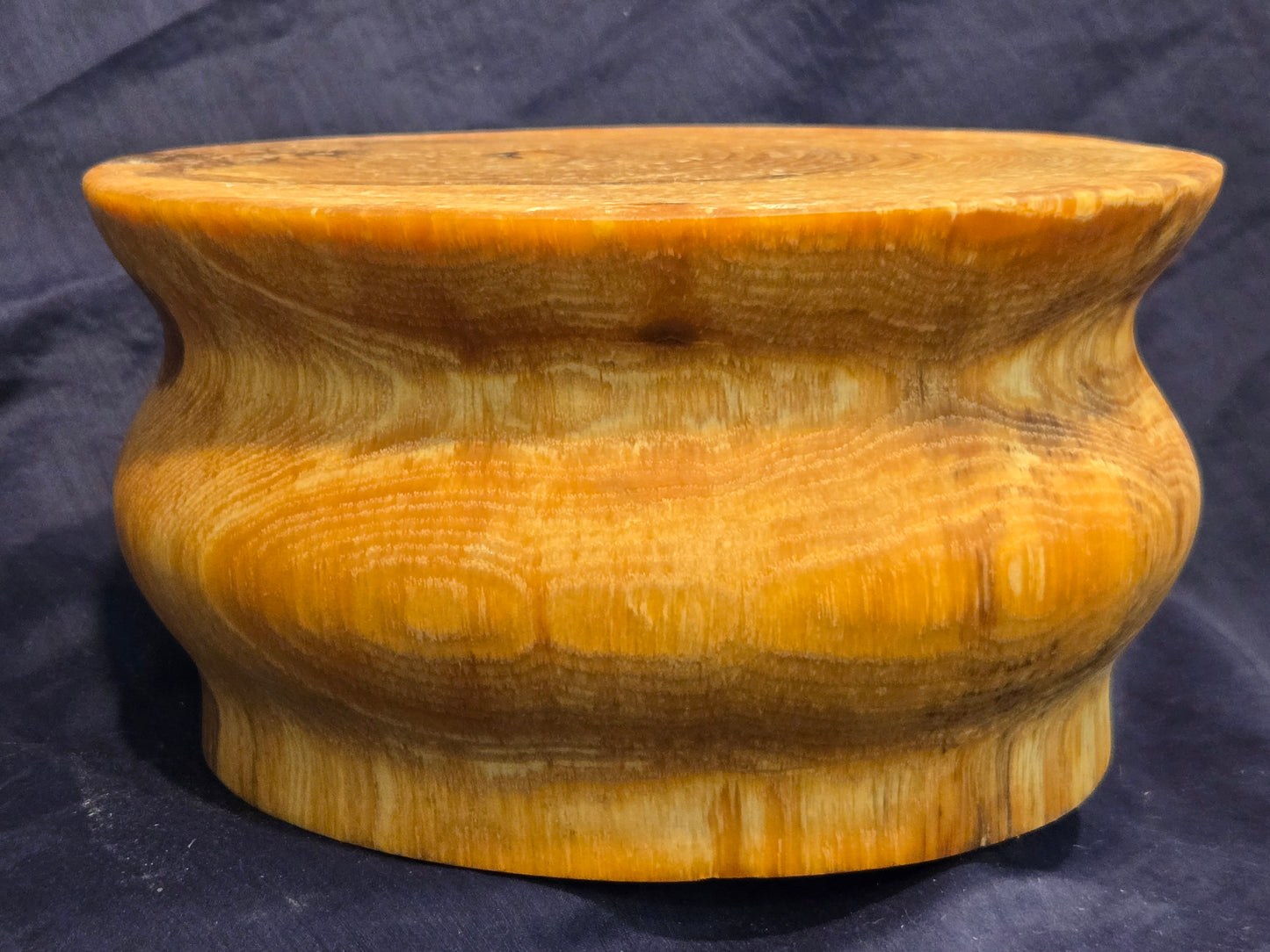 Candle Stand – 6.75” Choke Cherry Wood				$40.00