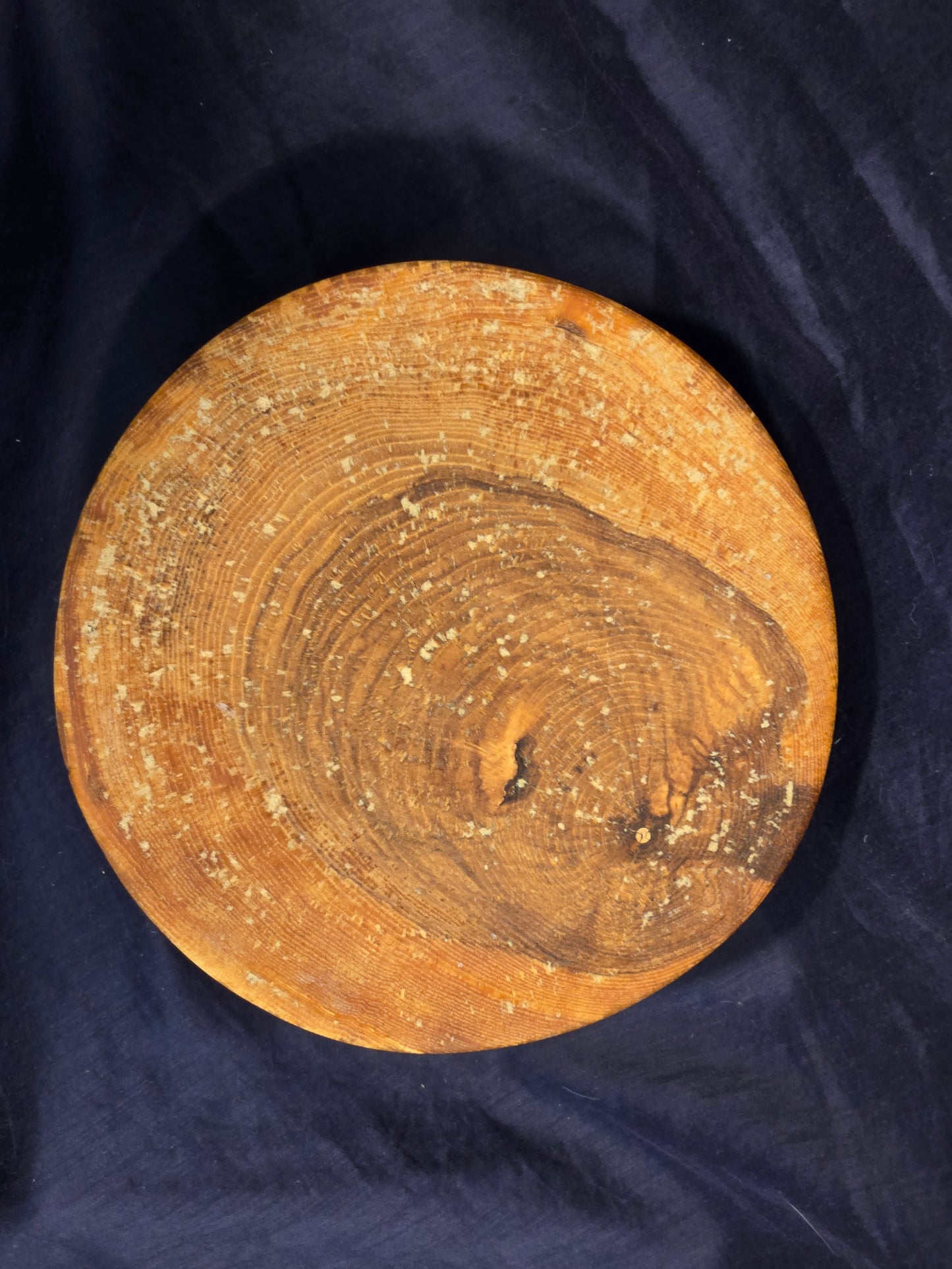 Candle Stand – 6.75” Choke Cherry Wood				$40.00