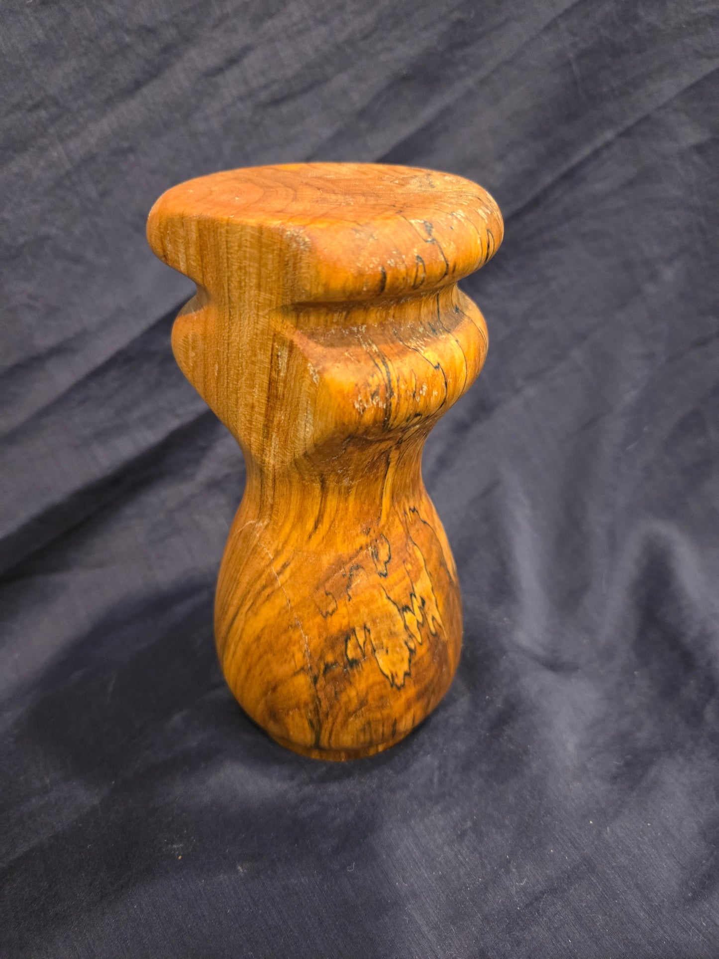 Candle Stand – 2.5” Spalted Plum Wood					$25.00