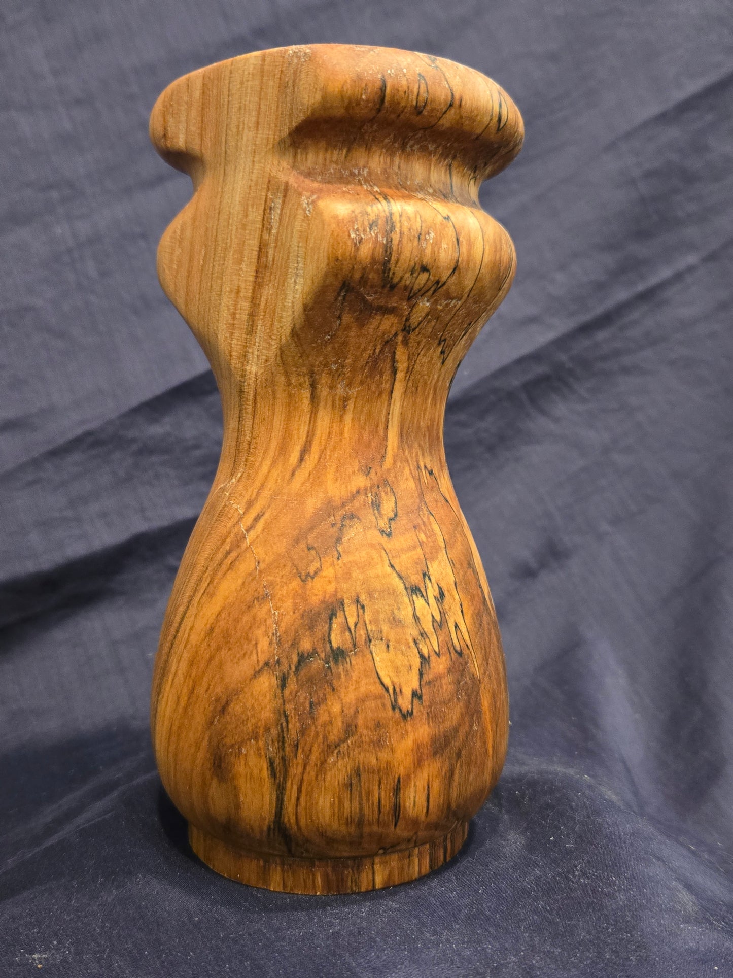 Candle Stand – 2.5” Spalted Plum Wood					$25.00