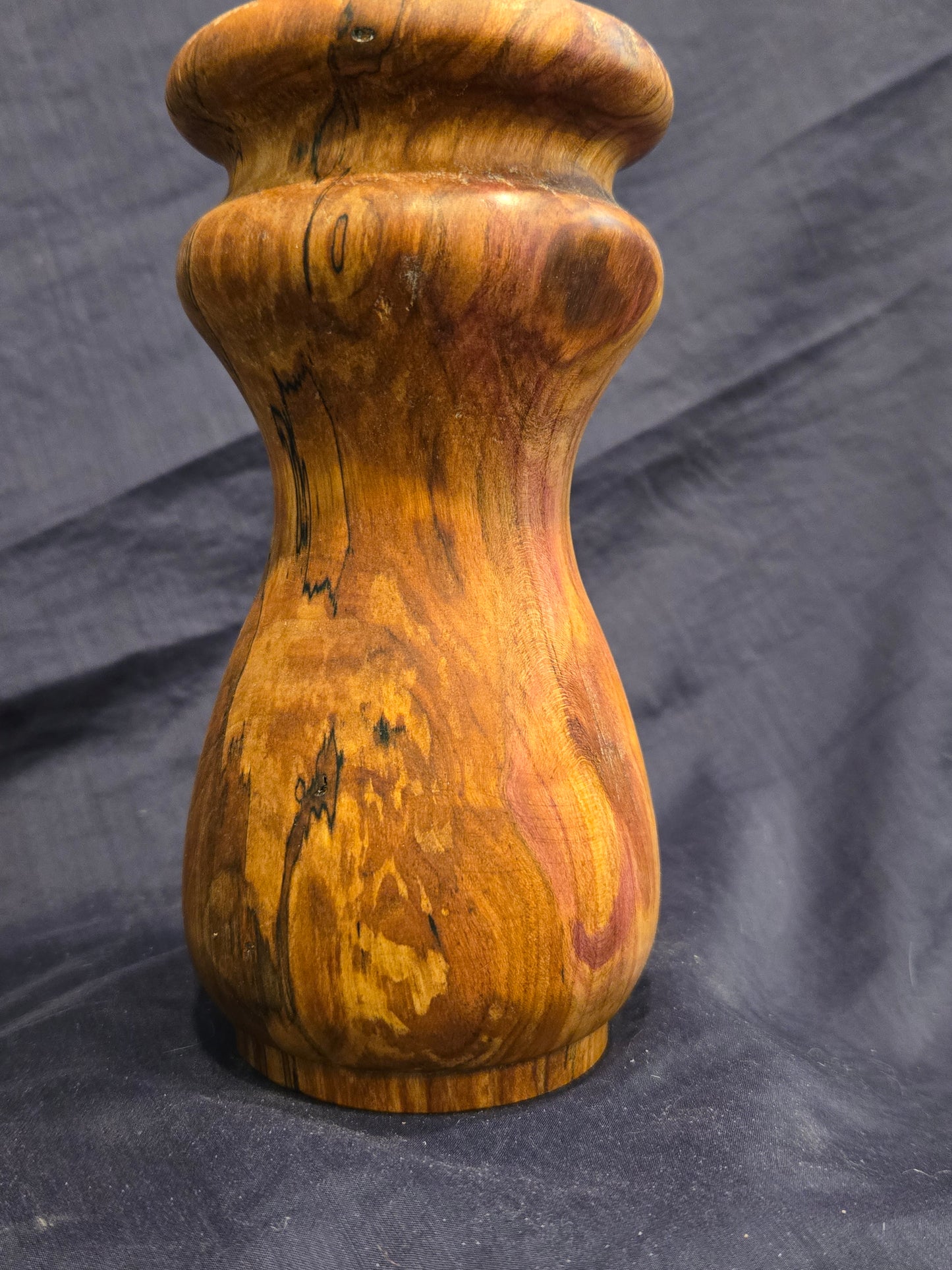 Candle Stand – 2.5” Spalted Plum Wood					$25.00