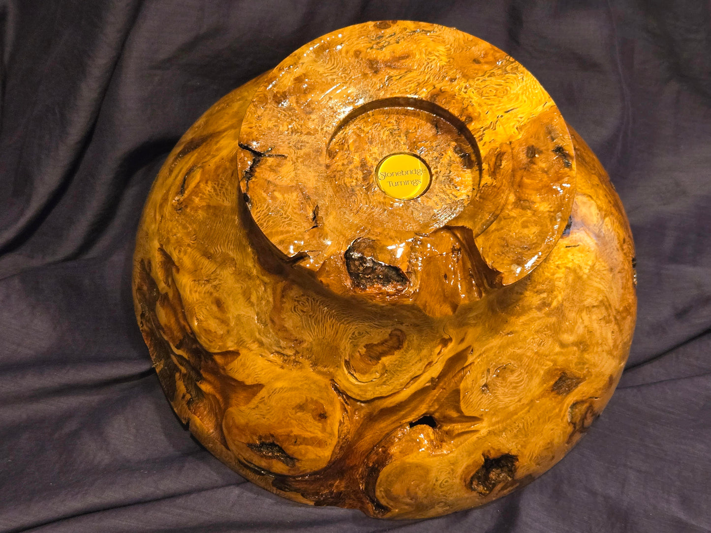 Footed Round Bowl – Unknown Burl						$100.00