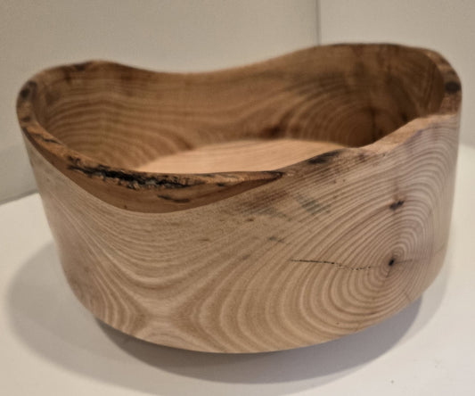 Footed Live Edge Oak Bowl						$50.00