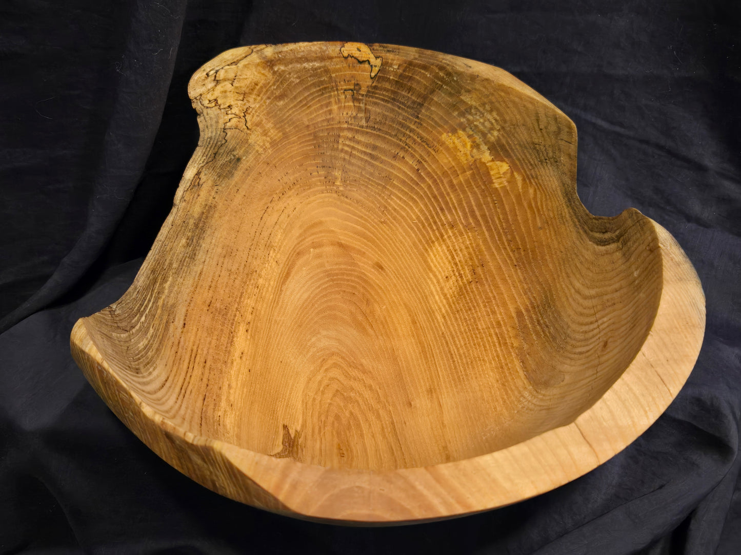 Live Edged Bowl – Spalted Ash						   $60.00