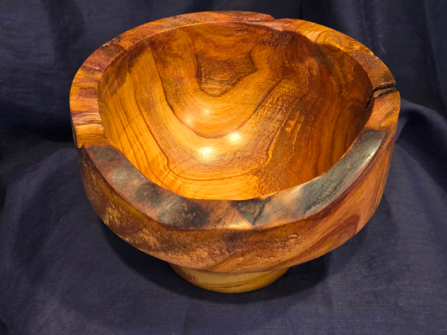 Live Edged Bowl – Plum							   $35.00