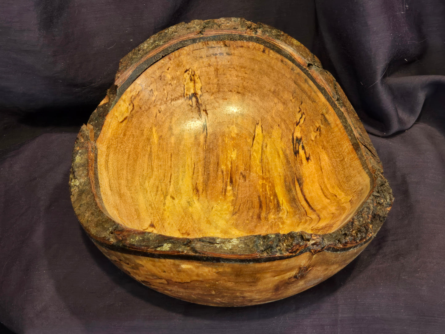 Live Edged Bowl – Spalted Maple					   $35.00