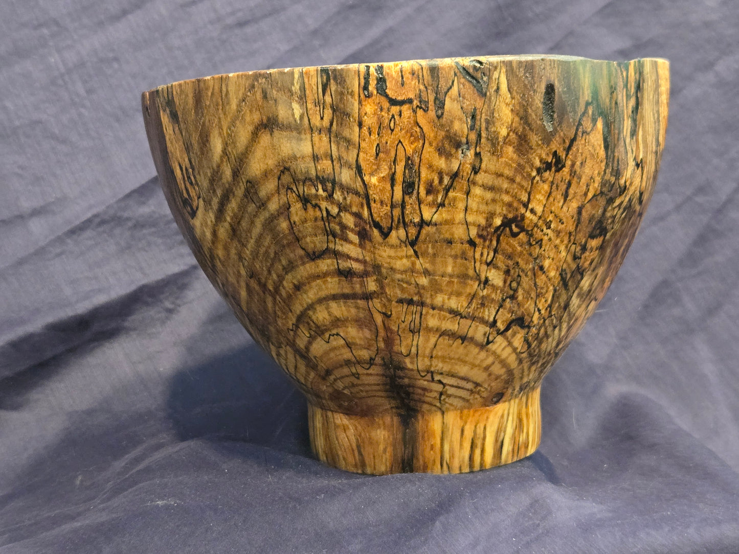Live Edged Bowl – Spalted Maple					   $50.00