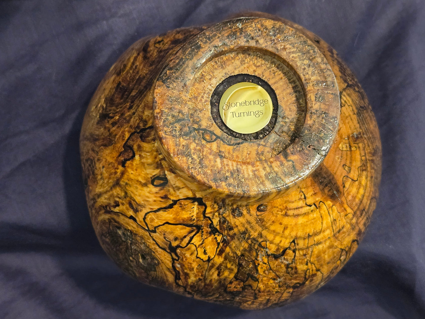 Live Edged Bowl – Spalted Maple					   $50.00