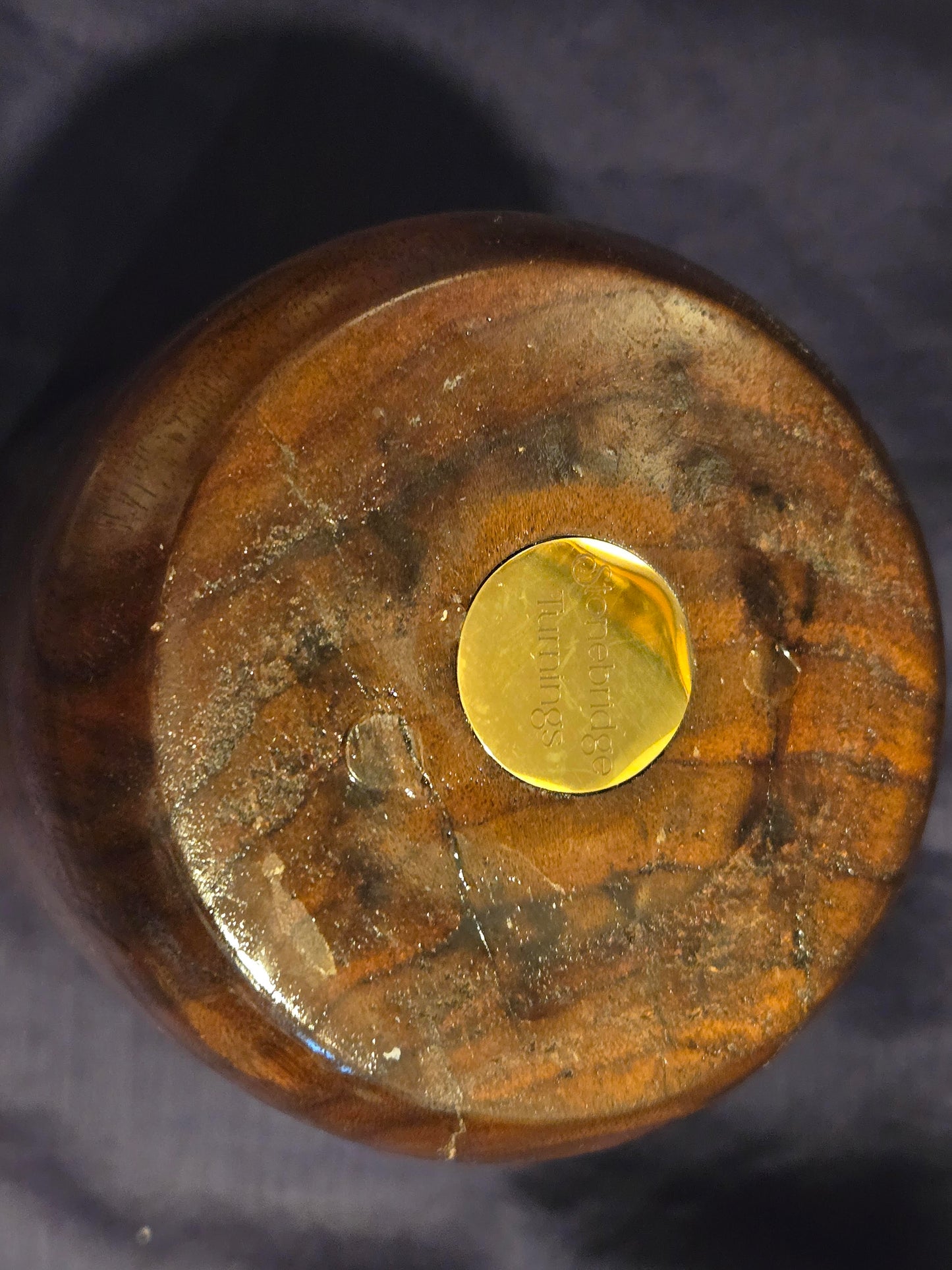 Round Vase – Black Walnut						$40.00