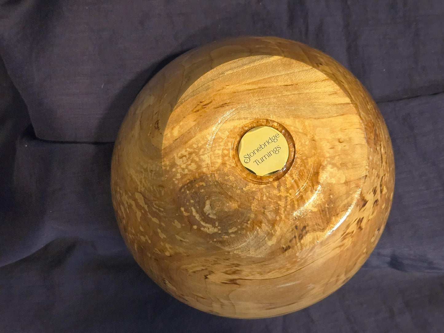 Round Green Beech Bowl						$40.00