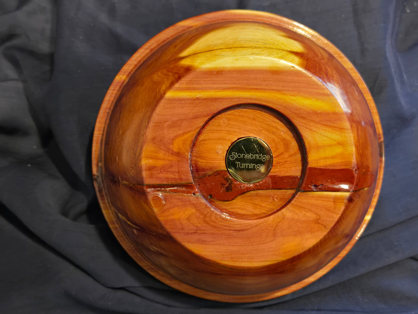 Round Bowl – Red Cedar 						   $50.00