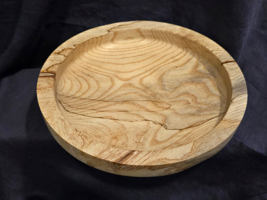 Round Bowl – Spalted Hickory					   $30.00