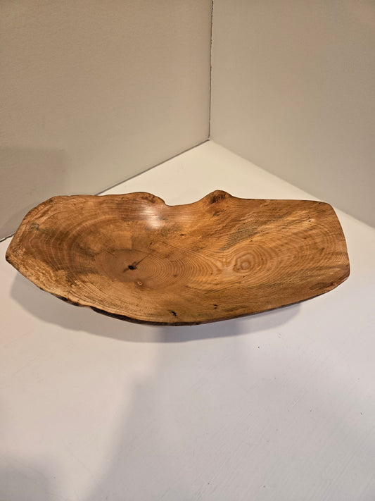 Double Wing Live Edge Ash Bowl					$40.00