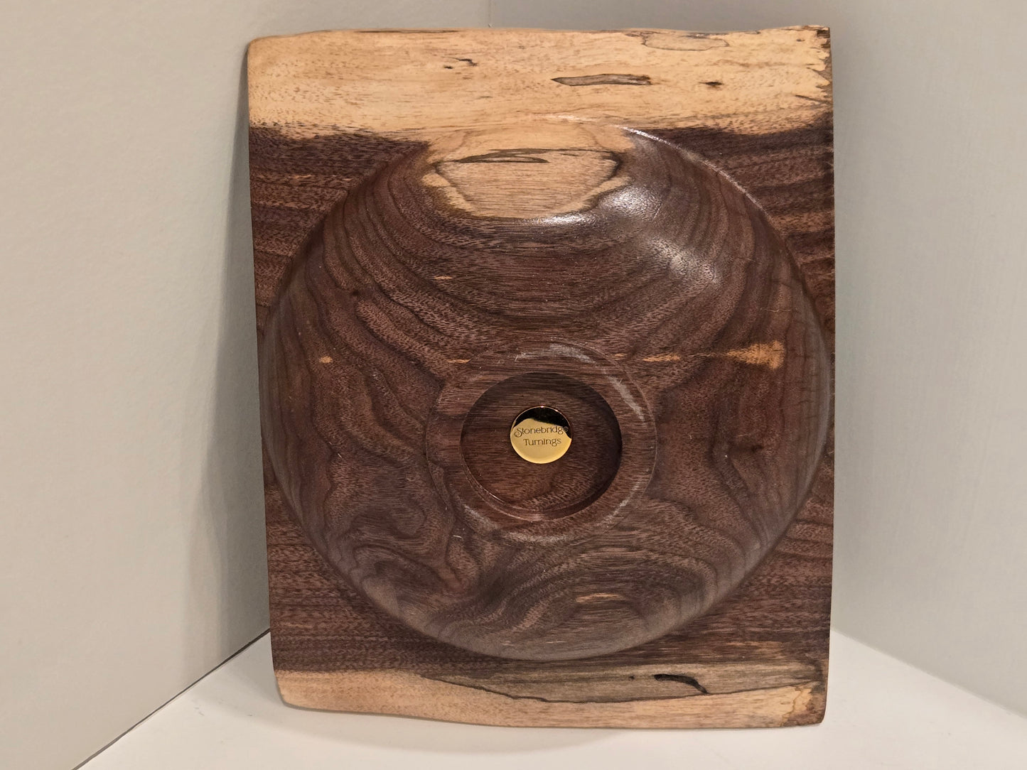 Double Wing Black Walnut Bowl					$40.00