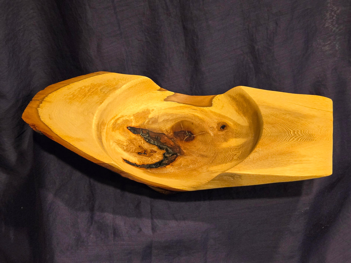 Double Wing Bowl – Hickory						   $40.00