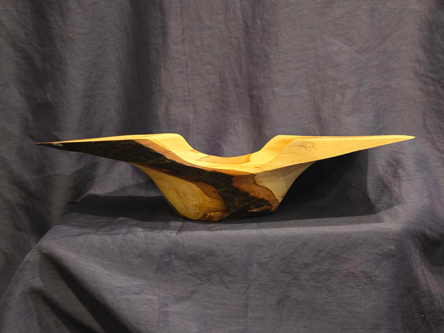 Double Wing Bowl – Hickory						   $40.00